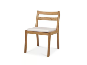 LAUREL - Teak chair with integrated cushion - Accessories by Walters