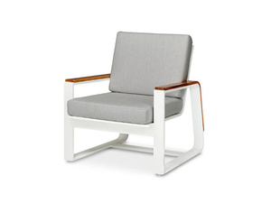 REGATTA - Garden upholstered aluminium easy chair with armrests - Armchair by Walters