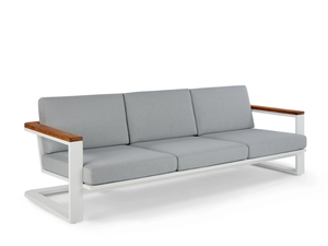 REGATTA - Upholstered 3 seater aluminium garden sofa - Sofa by Walters
