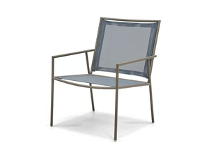 RESORT BENSON - Garden aluminium easy chair with armrests - Armchair by Walters
