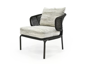 RESORT DALTON - Garden aluminium easy chair with armrests - Armchair by Walters