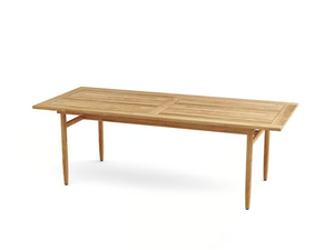 STRINGER - Rectangular teak dining table - Table by Walters
