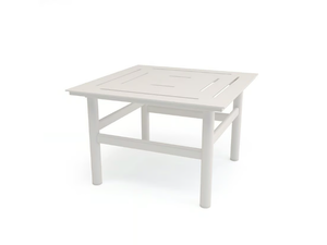 STRINGER - Square aluminium garden side table - Side table by Walters