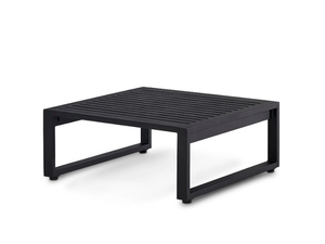 TIDAL - Square aluminium coffee table - Coffee table by Walters