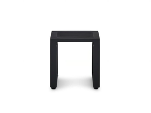 TIDAL - Square aluminium side table - Side table by Walters