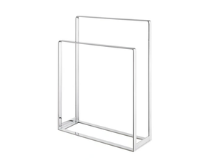 DEEP A2.19 - Standing chromed brass towel rack - Accessories by Waterevolution
