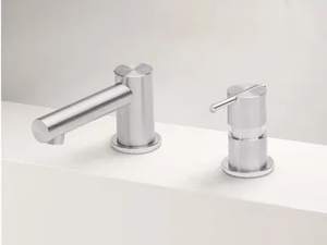 S22 T4.12 - 2 hole stainless steel washbasin mixer - Tap by Waterevolution