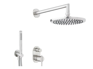 S22 T4.641 - Wall-mounted stainless steel overhead shower - Shower by Waterevolution