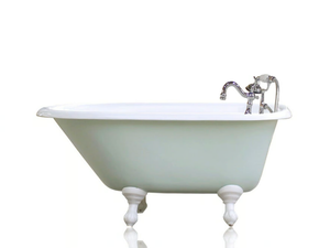 CARROLL - Oval freestanding cast iron bathtub - Bathtub by WatermarkFixtures