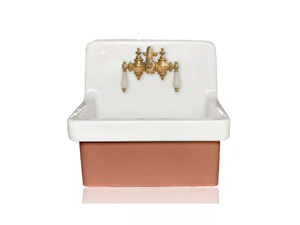 COUPE D'CARRE - Cast iron washbasin - Washbasin by WatermarkFixtures