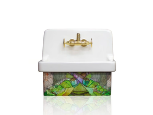 COUPE D'CARRE LIMITED EDITION - Porcelain washbasin - Washbasin by WatermarkFixtures