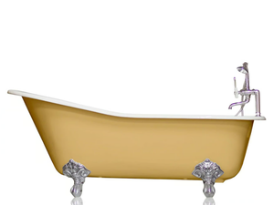 LASALLE - Freestanding oval bathtub on legs - Bathtub by WatermarkFixtures