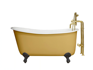 LASALLE - Freestanding oval cast iron bathtub - Bathtub by WatermarkFixtures