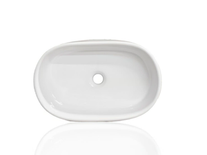 SC8183 - Oval countertop single porcelain washbasin - Washbasin by WatermarkFixtures