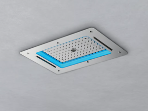 653.20.552 - LED ceiling mounted built-in stainless steel overhead shower - Shower by WEISS-STERN