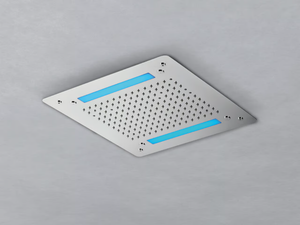 653.20.645 - LED ceiling mounted built-in stainless steel overhead shower - Shower by WEISS-STERN