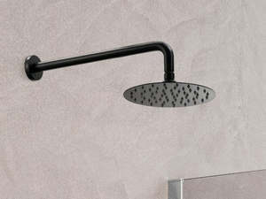 658.23 - Wall-mounted round overhead shower with arm - Shower by WEISS-STERN