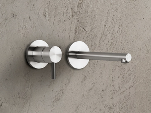 FLOW.ERS 410.10.100 - 2 hole wall-mounted washbasin mixer - Tap by WEISS-STERN