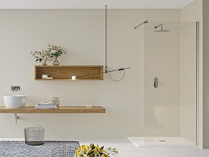 FREE - Glass and aluminium Walk in shower - Shower by WEISS-STERN