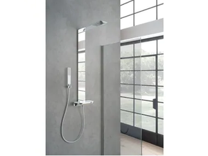 GRAN PARADISO - Wall-mounted shower panel with hand shower - Shower panel by WEISS-STERN