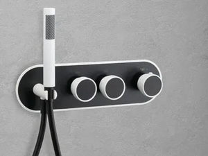MIX - Thermostatic shower mixer with hand shower - Shower by WEISS-STERN