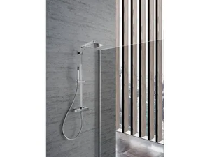 PARIGI - Wall-mounted shower panel with hand shower - Shower panel by WEISS-STERN