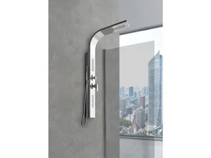 RUBINO - Shower panel with diverter with hand shower - Shower panel by WEISS-STERN