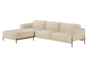 BOWIE - 3 seater sectional sofa with chaise longue - Sofa by Wewood