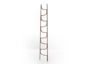 LADDER - Solid wood magazine rack / towel rack - Accessories by Wiener GTV Design