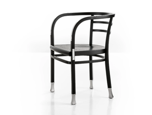 POSTSPARKASSE - Beech chair with armrests - Chair by Wiener GTV Design