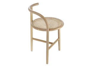 SINGLE CURVE STOOL - Wooden chair - Chair by Wiener GTV Design