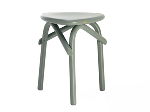 TRIO - Low wooden stool - Stool by Wiener GTV Design