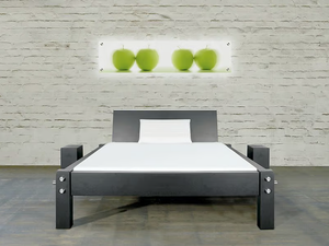 LOFT - ART318 - Double bed - Bed frame by Wissmann raumobjekte