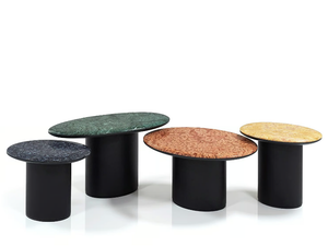 ANTILLES - Oval marble coffee table - Coffee table by Wittmann