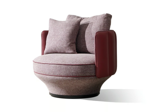 PARADISE BIRD - Fabric armchair with armrests - Armchair by Wittmann