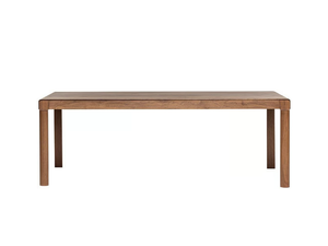 BURLY - Rectangular walnut table - Table by Woak