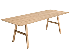 MALIN - Solid wood dining table - Table by Woak
