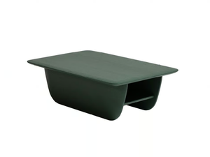 WING - Rectangular solid wood coffee table - Coffee table by Woak