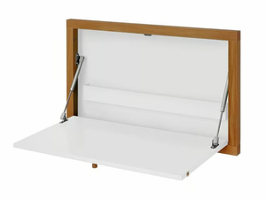 BRENTA - Wall mounted melamine-faced chipboard secretary desk - Desk by Woodman