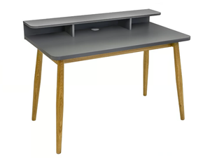 FARSTA - Wood veneer secretary desk - Desk by Woodman
