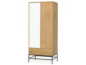 FLORA - Wood veneer wardrobe - wardrobe by Woodman
