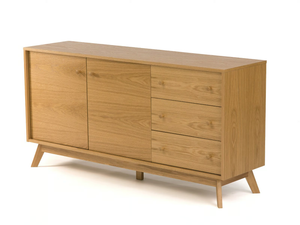 KENSAL - Wood veneer sideboard - Cabinet by Woodman