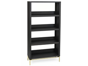 PIMLICO - Open freestanding wood veneer bookcase - Cabinet by Woodman