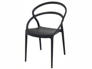 3335 - Garden chair with armrests open back - Chair by XLINE