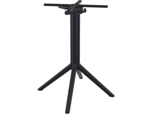 3340 - Folding metal table base with 4-spoke base - Table by XLINE