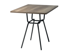 INVERSO - Square laminate table - Table by XLINE