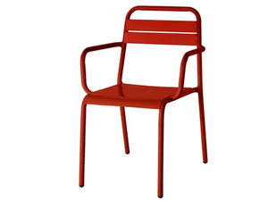 TOPAZIO - Aluminium garden chair - Chair by XLINE