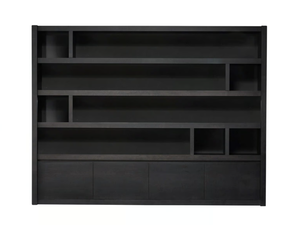 ALBA - Freestanding wooden bookcase with drawers - Cabinet by XVL