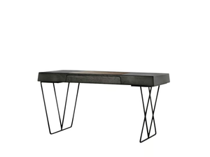 JAVA - Rectangular wooden writing desk with drawers - Desk by XVL