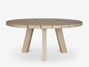 MALIBU - Round teak dining table - Table by XVL